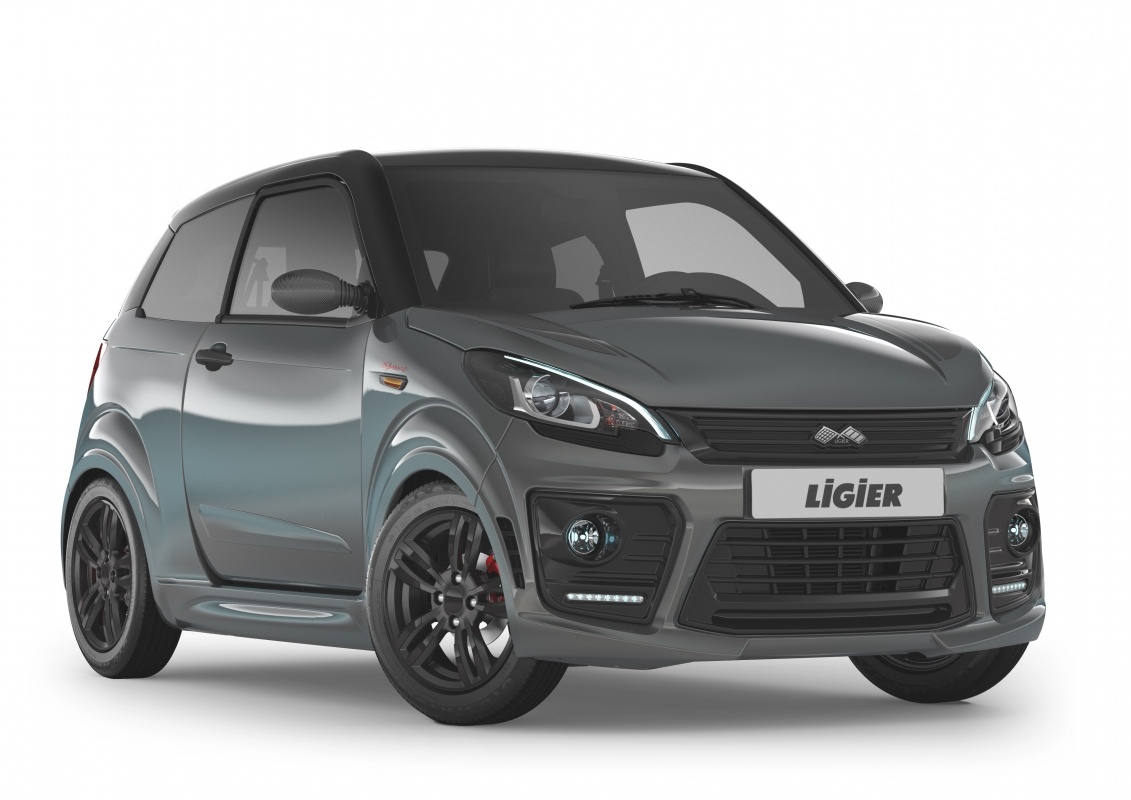 voiture sans permis ligier noir