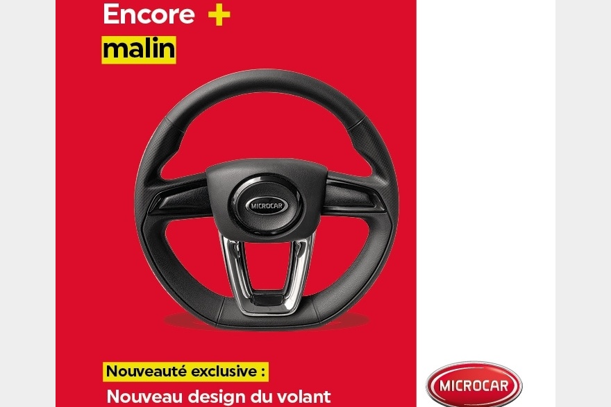 VOLANT LOOK CARBONE